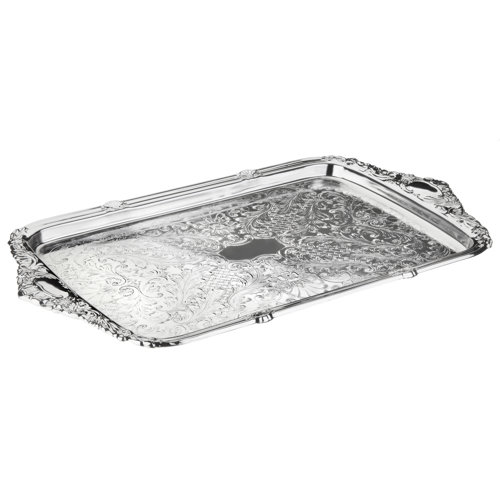 Corbell Silver Company Queen Anne Coffee Table Tray & Reviews Perigold